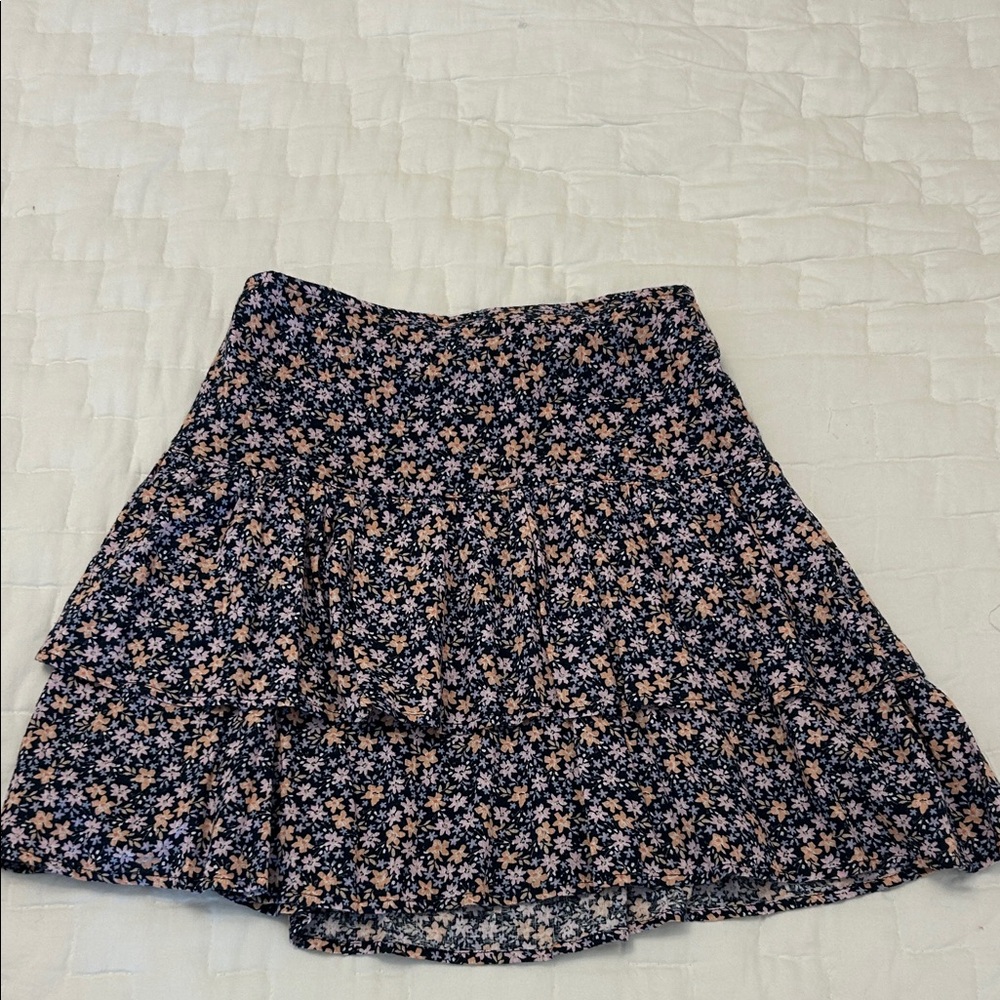 Abercrombie Floral Skirt, XS